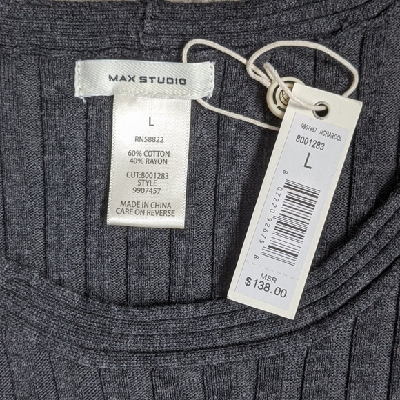 Max Studio Bell Sleeve Sweater Dress - Picture 7 of 8